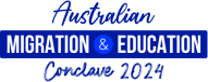 Australian Migration end Education conclave logo 2024